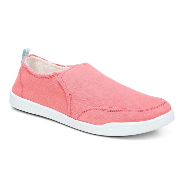 Vionic Trainers Ireland - Malibu Slip On Coral - Womens Shoes For Sale | NDFSK-1392